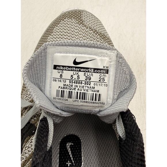 Nike FLYKNIT ONE+ Women's NEW Running Sneakers White US Size 8 - Picture 10 of 11